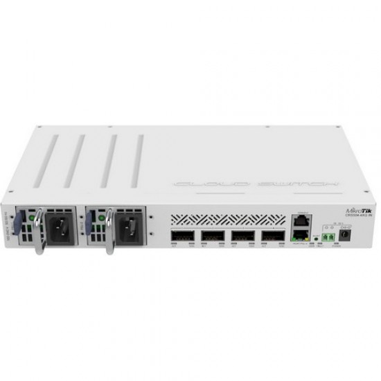 MikroTik {CRS504-4XQ+IN} Cloud Router Switch CRS504-4XQ-IN