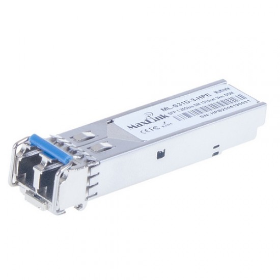 Optical Module {ML-S31D-3-HPE} 1.25G SFP, Singlemode, 1310nm, 3km, 2x LC, DDM, HPE Compatible
