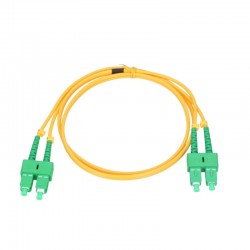 Fiber Patch Cord Singlemode {FB-PC-SM-SCASCA-DX-3} SC/APC - SC/APC Duplex, LSZH, 3m