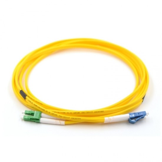 Fiber Patch Cord Singlemode {FB-PC-SM-LCALCU-DX-5} LC/APC - LC/UPC, Duplex, LSZH, 5m