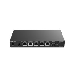 Reyee {RG-EG406XS-P}, 5-Port 2.5G Cloud Managed Router, 4x PoE/PoE+, 1x SFP+