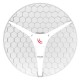 MikroTik Light Head Grid XL 5 ac RBLHGG-5acD-XL, 4 Pack