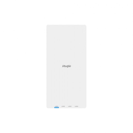 Reyee e-Lighten AX3000 Wi-Fi 6 Multi-Service Wall AP (4x GE, PoE Out, FXS, 2.5G SC, PoF In, DC)
