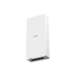 Reyee e-Lighten AX3000 Wi-Fi 6 Multi-Service Wall AP (4x GE, PoE Out, FXS, 2.5G SC, PoF In, DC)