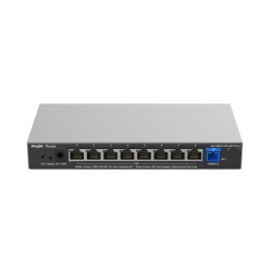 Reyee e-Lighten 8-Port 1G Layer 2 PoE+ Switch (8x 1G PoE+, 1x 1G SC Port, 120W)