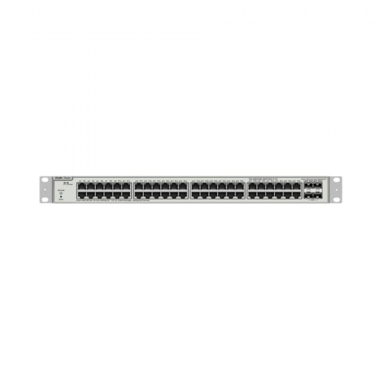 Reyee 48-Port PoE+ L2 Managed Switch with 4 10G SFP+ (RG-NBS3200-48GT4XS-P-V2)