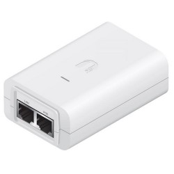 Ubiquiti {POE-24-7W-WH}, Gigabit PoE Injector, 24V/0.3A (7W)