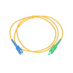 Fiber Optic Patch Cord SCapc-SCupc, Singlemode, Simplex, G652D, 3mm, 3m