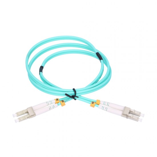 Patch Cord LC/UPC-LC/UPC Patchcord Multi Mode, OM3, Duplex, 3mm, 2m Patch Cord LC/UPC-LC/UPC Patchcord Multi Mode, OM3, Duplex, 3mm, 2m