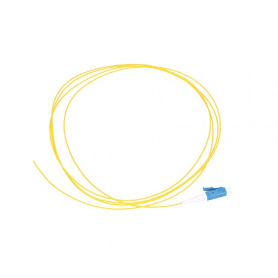 Fiber Pigtail LCupc Singlemode, 900um, G.657A, Easy-strip, 2m