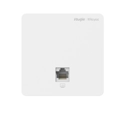 Reyee AC1300 Dual Band Wall-plate Access Point (RG-RAP1200F)