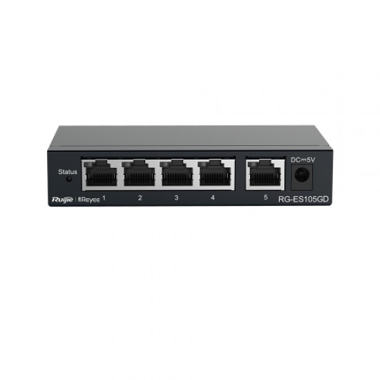 Reyee 5-Port Gigabit Unmanaged Metal Switch (RG-ES105GD)