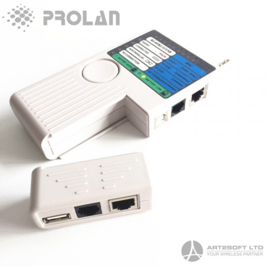 PROLAN 4 in 1 Cable Tester (UTP/STP RJ45/RJ11/RJ12/BNC)