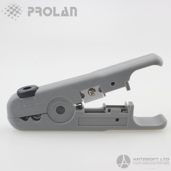 PROLAN Cutter & Stripper (UTP/STP or flat cable with adjustable knob)