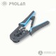PROLAN Crimping tool with ratchet
