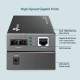 TP-Link MC200CM  Multimode Media Converter, Gigabit RJ45 to MultiMode SC/UPC, Full-Duplex, Up to 550m