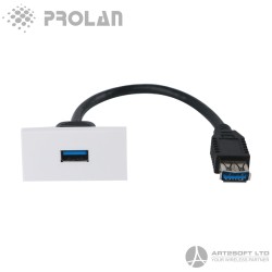 PROLAN USB 3.0 Face Plate
