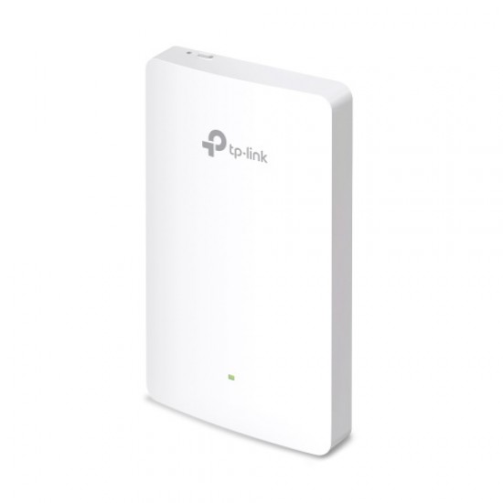 TP-Link EAP615-WALL Omada WiFi 6 AP, 1x GbE Uplink + 3x GbE Downlink (1x PoE Out)