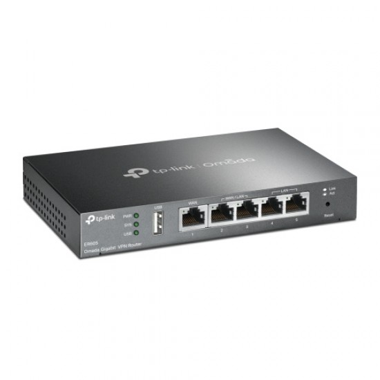TP-Link TL-ER605 SafeStream Omada Gigabit VPN Router (up to 3 WAN Ports)