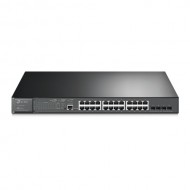 TP-Link TL-SG2428P Omada JetStream 28-Port Gigabit L2+ Managed Switch, 24x PoE+, 4x SFP (Rackmount)