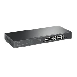 TP-Link TL-SG1218MP 18-Port Gigabit PoE Switch 16 PoE+, 2 Non-PoE, 2 SFP (Rackmount)