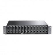 TP-Link TL-FC1420 14-Slot Rackmount Chassis for media converters (Hot-Swappable, two cooling fans)
