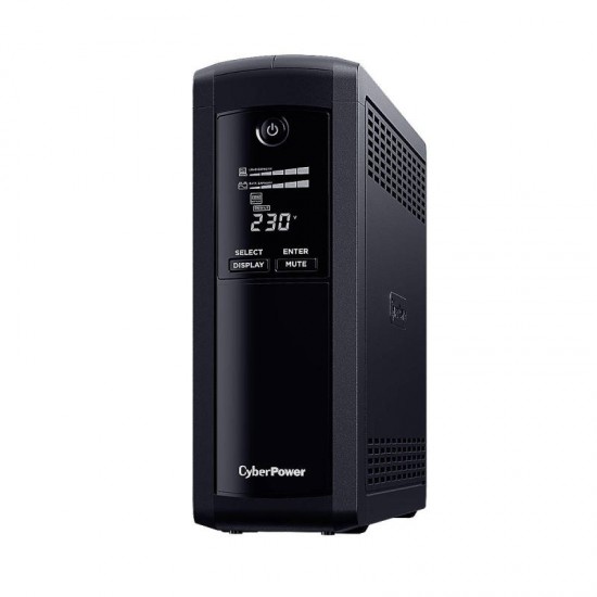 CyberPower VP1600EILCD 1600VA / 960W, Green Power, Line-Interactive, 8 x IEC Outlets