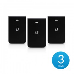 Ubiquiti IW-HD-BK-3 Access Point In-Wall Black HD Cover, 3-Pack