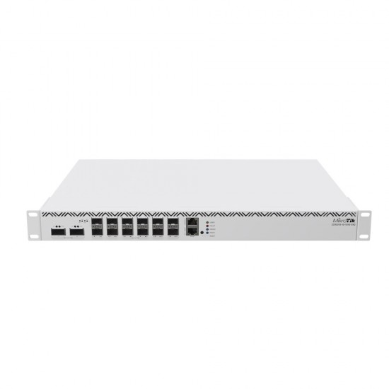 MikroTik CCR2216-1G-12XS-2XQ, 1x RJ45, 12x 25G SFP, 2x 100G QSFP, 2x AC Inputs