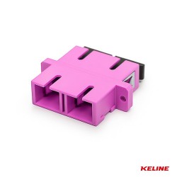 Keline SC-SC Duplex Adapter, OM4