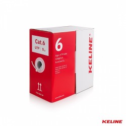 Keline Cable U/UTP 4x2x0.54, Cat.6 LSOH, Dca s2d2a1 (305m)
