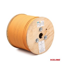 Keline Cable STP 4P AWG23, Cat. 6A, LSOH, Euroclass B2ca - s1, d1, a1 (500m)