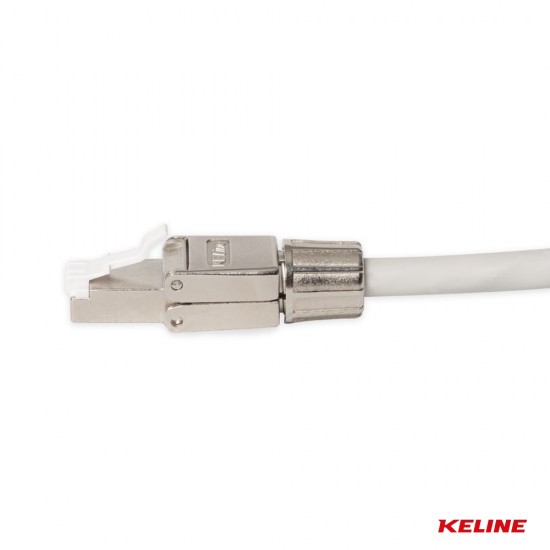 Keline Toolless field termination RJ45/s connector (Cat7a/7/6a)