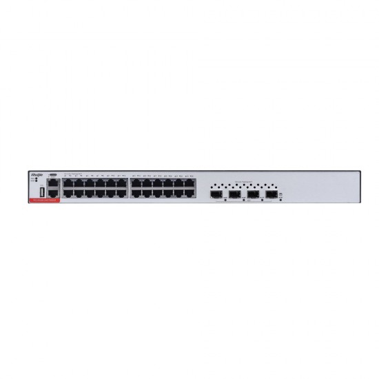 Ruijie 24-Port Gigabit L3 Managed Switch, 4x SFP+ Uplink RG-S5300-24GT4XS-E