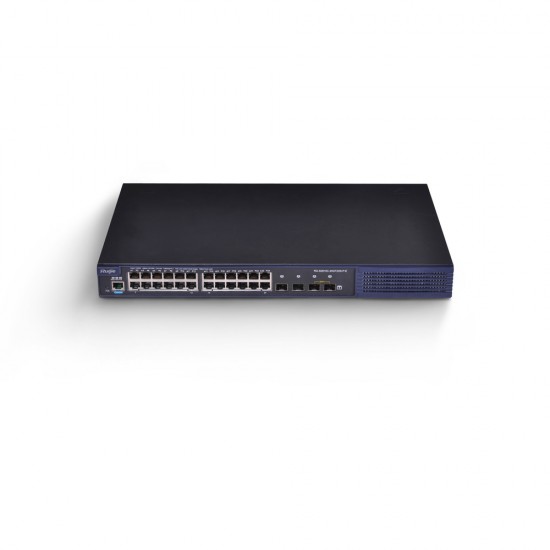 Ruijie RG-S2910C-24GT2XS-HP-E 24-Port PoE/PoE+ Gigabit L2+ Managed Switch (24x PoE/PoE+, 2x SFP, 2x SFP+)