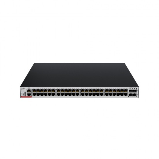 Ruijie 48-Port PoE+ Gigabit L3 Managed Switch, 4x SFP+ Uplink RG-S5310-48GT4XS-P-E