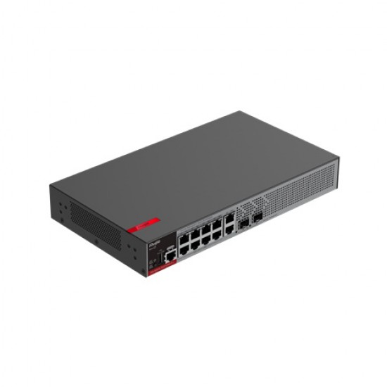 Ruijie 10-Port PoE/PoE+ Gigabit L2+ Managed Switch (8x PoE/PoE+, 2x SFP) RG-S2915-10GT2MS-P-L