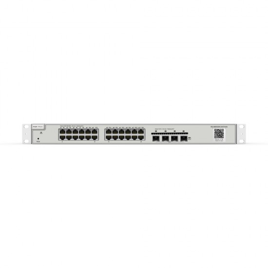 Reyee 24-Port 10G L2 Managed Switch with 4 10G SFP+ Uplink RG-NBS5200-24GT4XS