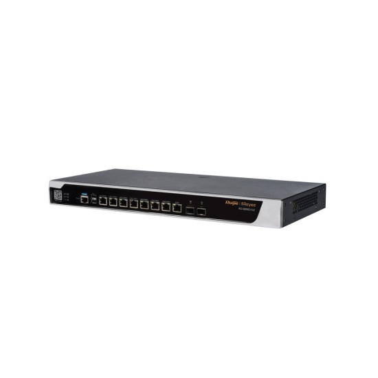 Reyee Cloud Managed Router/Firewall (8x GE RJ45, 1x SFP, 1x SFP+, 2.5Gbps, 2000 Clients) RG-NBR6215-E
