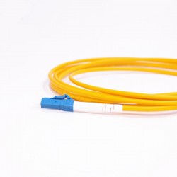 Fiber Patch Cord Singlemode LCupc/LCupc Simplex, LSZH, 2m