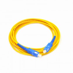 Fiber Patch Cord Singlemode SCupc/SCupc Simplex, LSZH, 2m