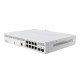 MikroTik Cloud Smart Switch CSS610-8P-2S-IN, 8x PoE/PoE+, 2x SFP+