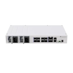 MikroTik Cloud Router Switch, 2x QSFP28, 8x SFP28, dual hot-swap power supplies, CRS510-8XS-2XQ-IN
