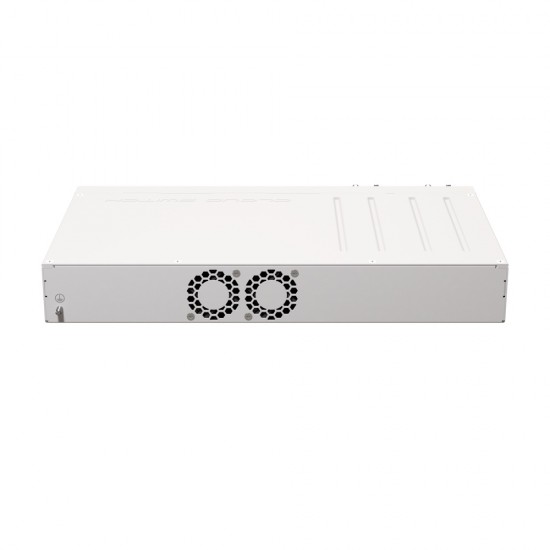 MikroTik Cloud Router Switch, 2x QSFP28, 8x SFP28, dual hot-swap power supplies, CRS510-8XS-2XQ-IN