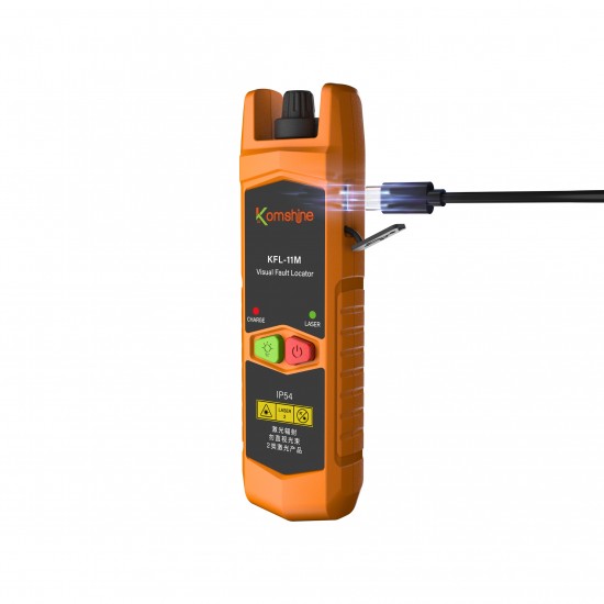 KOMSHINE Visual Fault Locator VFL with LED up to 20km (LC Connector) KFL-11M