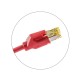 Keline Patch cable STP, Category 6A Red, LSOH - 0.5m