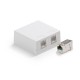 Keline Surface Box, 2xRJ45/s, wall-mounted, empty