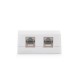 Keline Surface Box, 2xRJ45/s, wall-mounted, empty