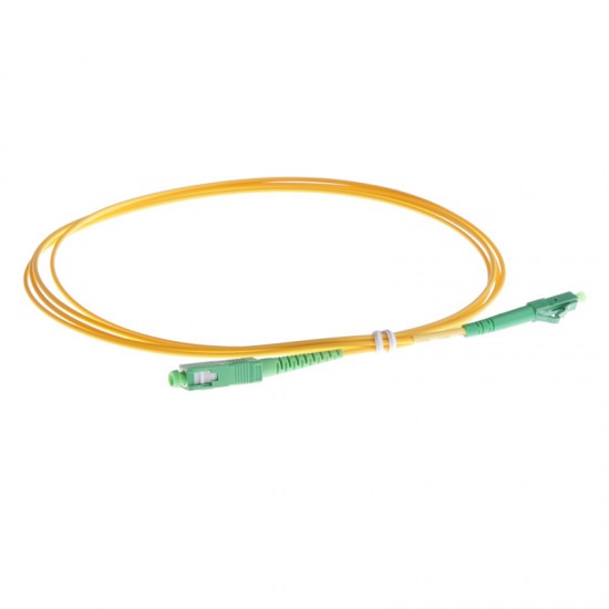 Fiber Patch Cord Singlemode LCapc/SCapc Simplex, LSZH, 3m