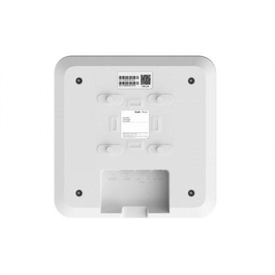 Reyee Wi-Fi 6 AX3000 Ceiling Mount Access Point, 1x GE Port, 1x 2.5G Port (RG-RAP2260)